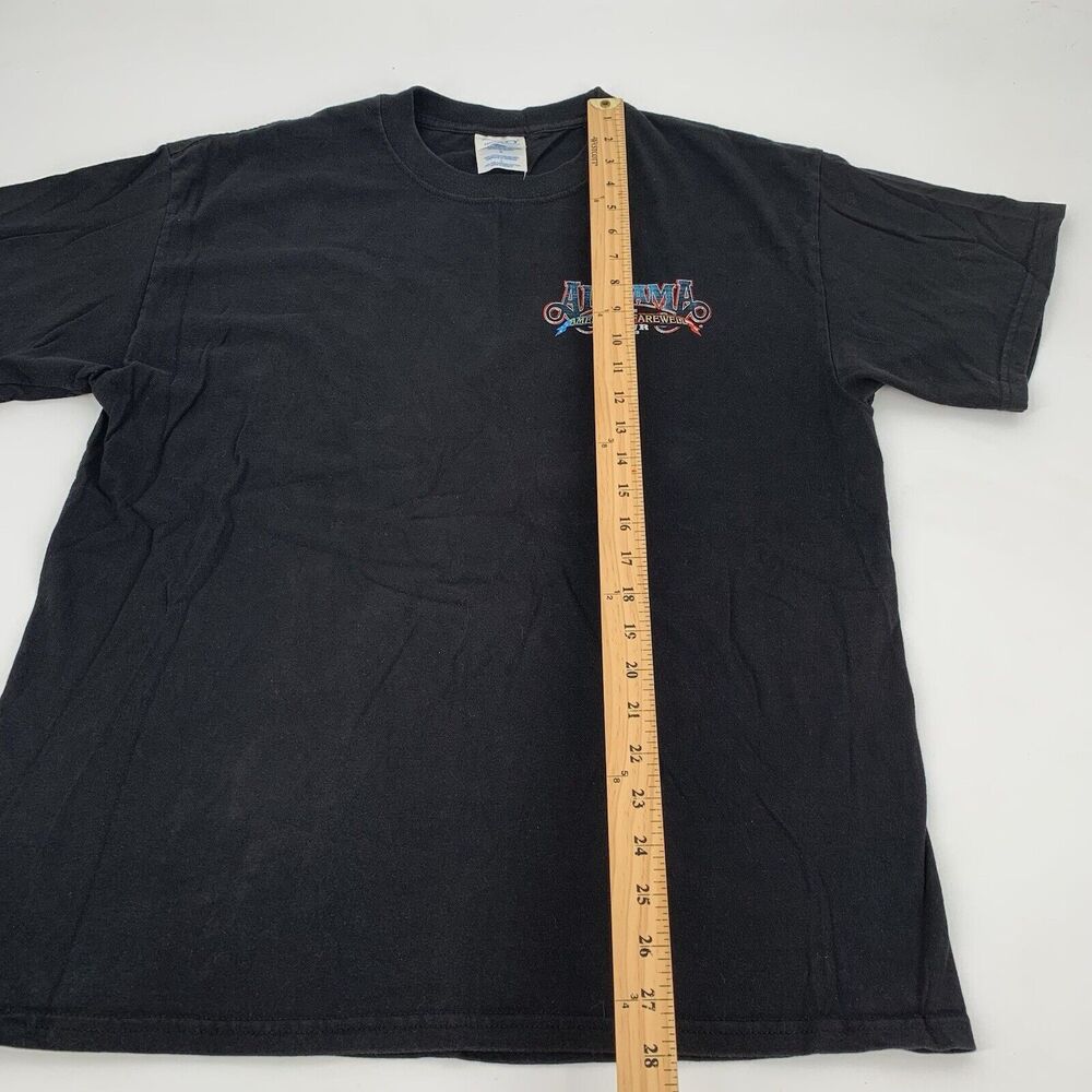 Vintage 2003 Alabama American Farewell Tour Short Sleeve T-Shirt Large Black - Picture 5 of 7